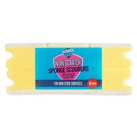 Non Scratch Sponge Scourers 6 Pack Powerforce